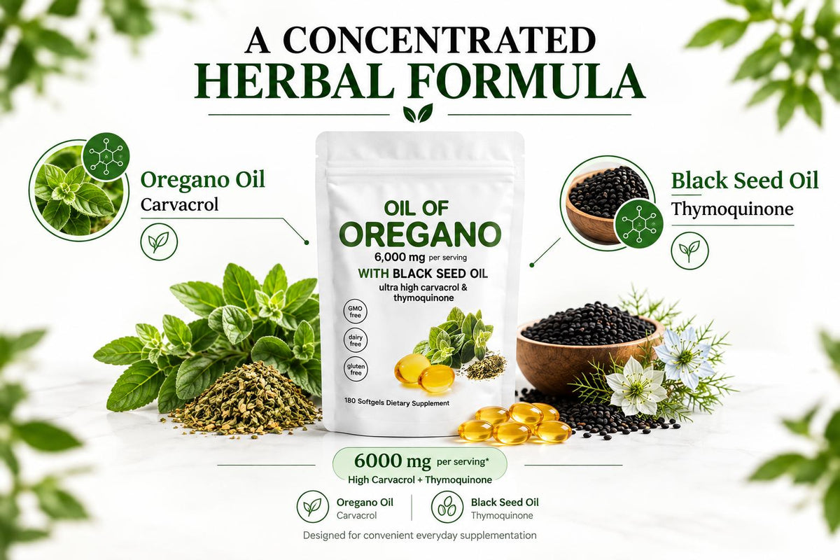 OregaCore™ — 6000mg Oil of Oregano Softgels