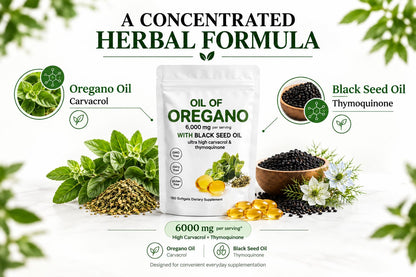 OregaCore™ — 6000mg Oil of Oregano Softgels