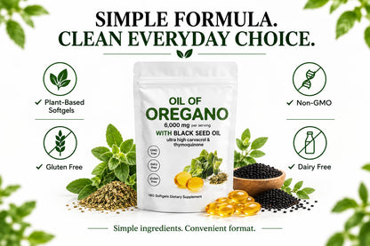 OregaCore™ — 6000mg Oil of Oregano Softgels