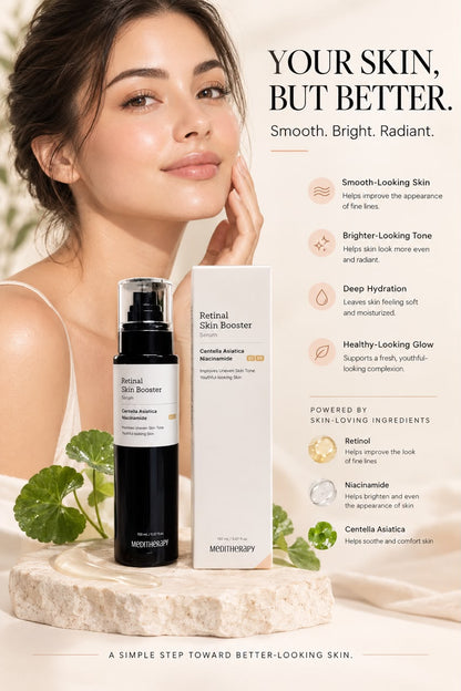 Retinal skin booster serum