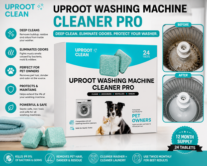 PetFresh™ Washing Machine Cleaner Tablets