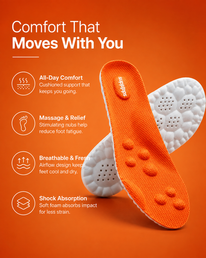 SoleLift™
4D Arch Support Insoles