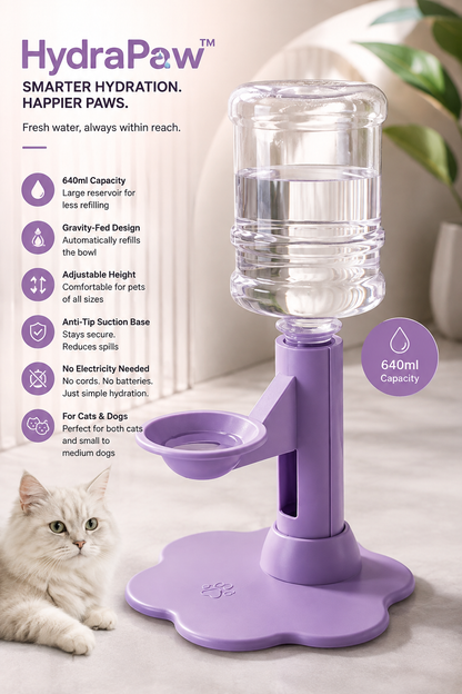 HydraPaw™ — Fresh Water, Happy Paws.
