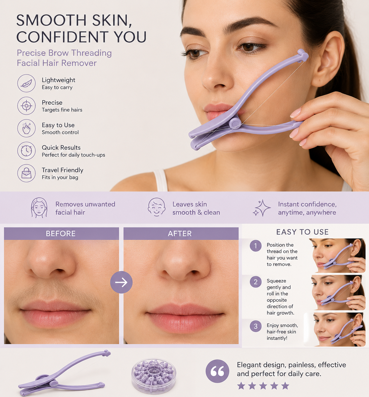 Luméra Facial Hair Remover