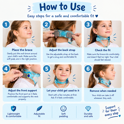 Kids Adjustable Neck Brace