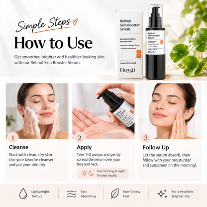 Retinal skin booster serum
