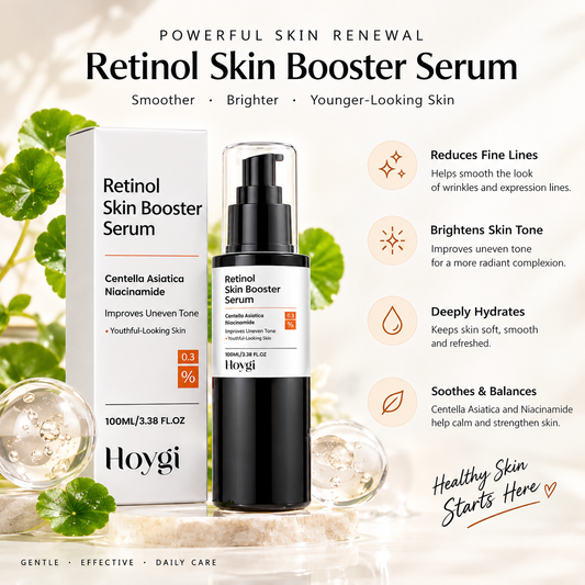 Retinal skin booster serum
