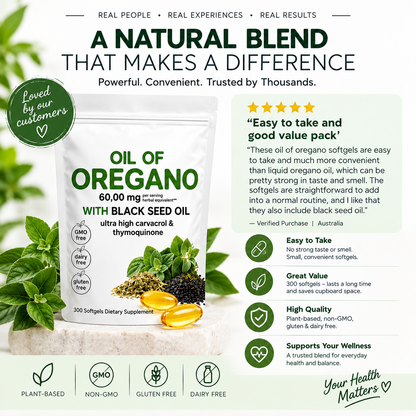 OregaCore™ — 6000mg Oil of Oregano Softgels