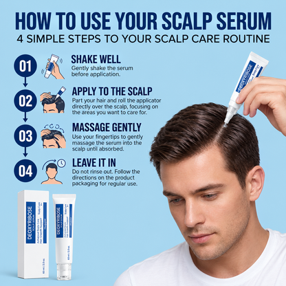 Deoxyribose Scalp Serum
