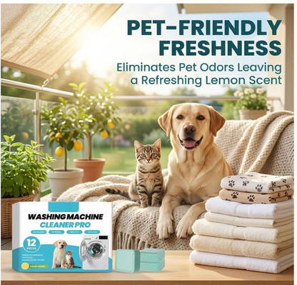 PetFresh™ Washing Machine Cleaner Tablets