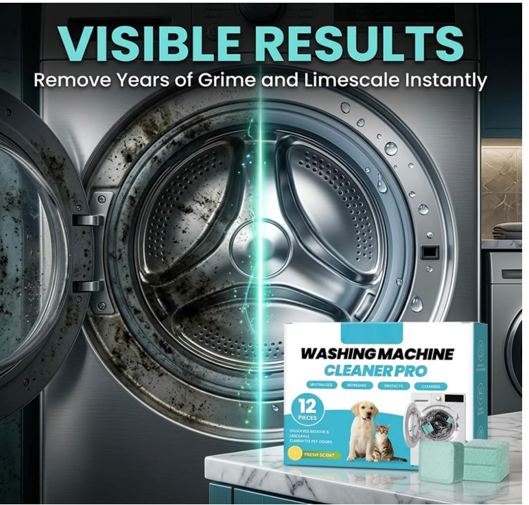 PetFresh™ Washing Machine Cleaner Tablets